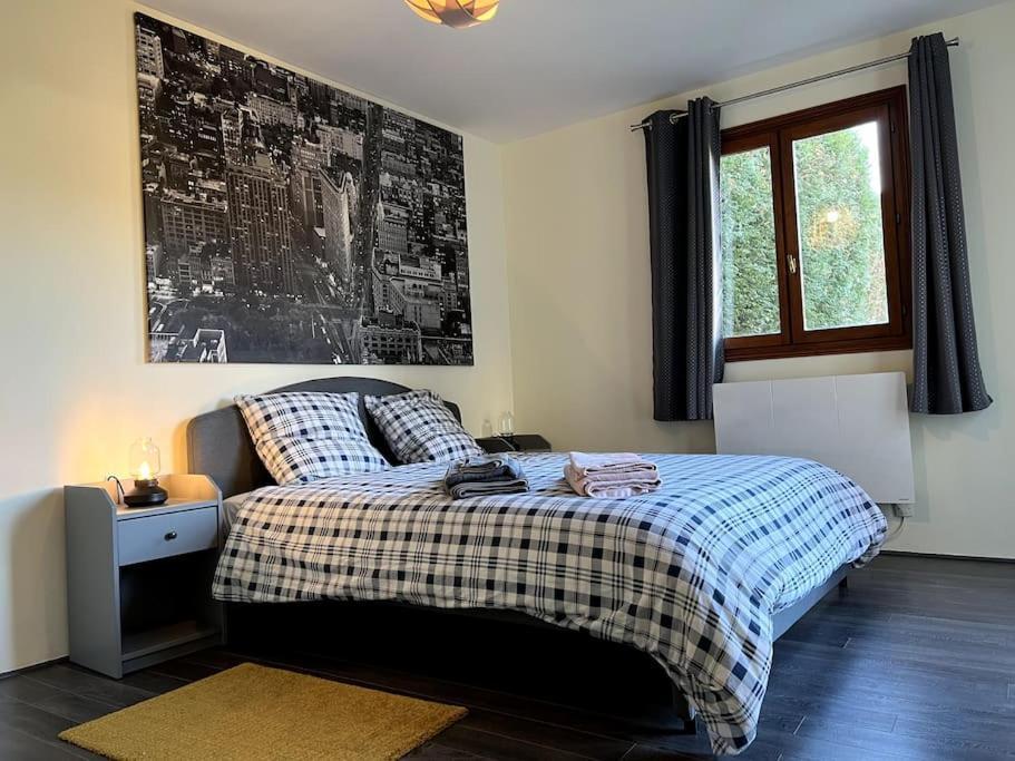 Appartement Calme Au Coeur Du Jardin Violaines ภายนอก รูปภาพ